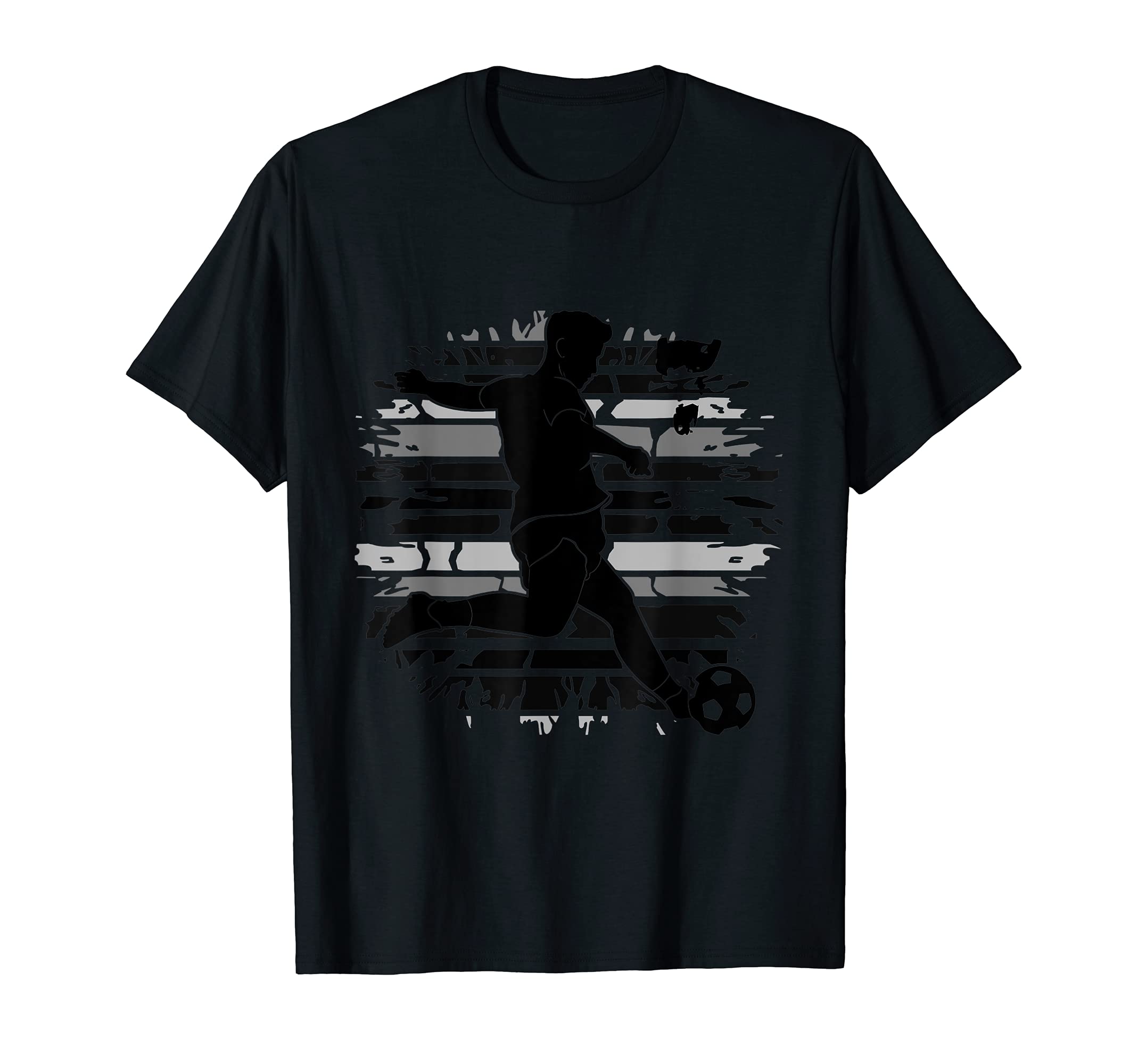 Grunge Soccer Number Seven T-Shirt - Unique Graphic Unisex - T-Shirt, Sweatshirt, Hoodie