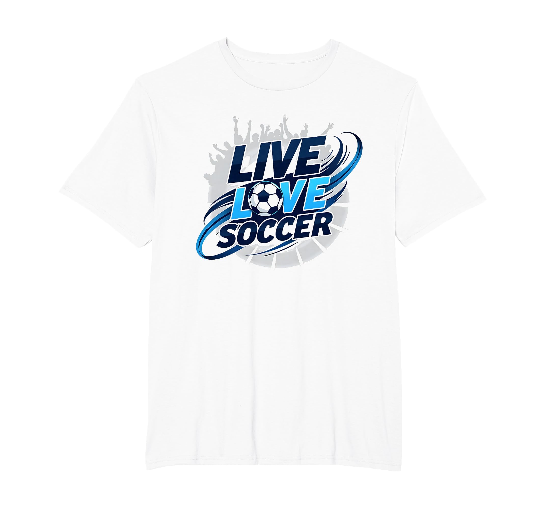 Soccer Mom Live Love Soccer Passion Sweatshirt - Novelty Apparel Unisex - T-Shirt, Sweatshirt, Hoodie
