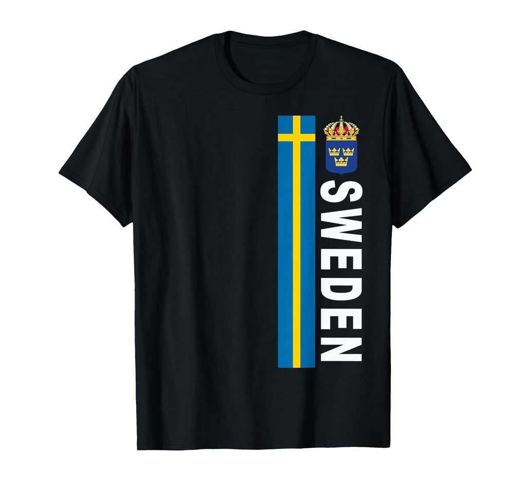 Sweden Soccer Swedish Flag T-Shirt - Novelty Apparel Men Women - T-Shirt, Sweatshirt, Hoodie