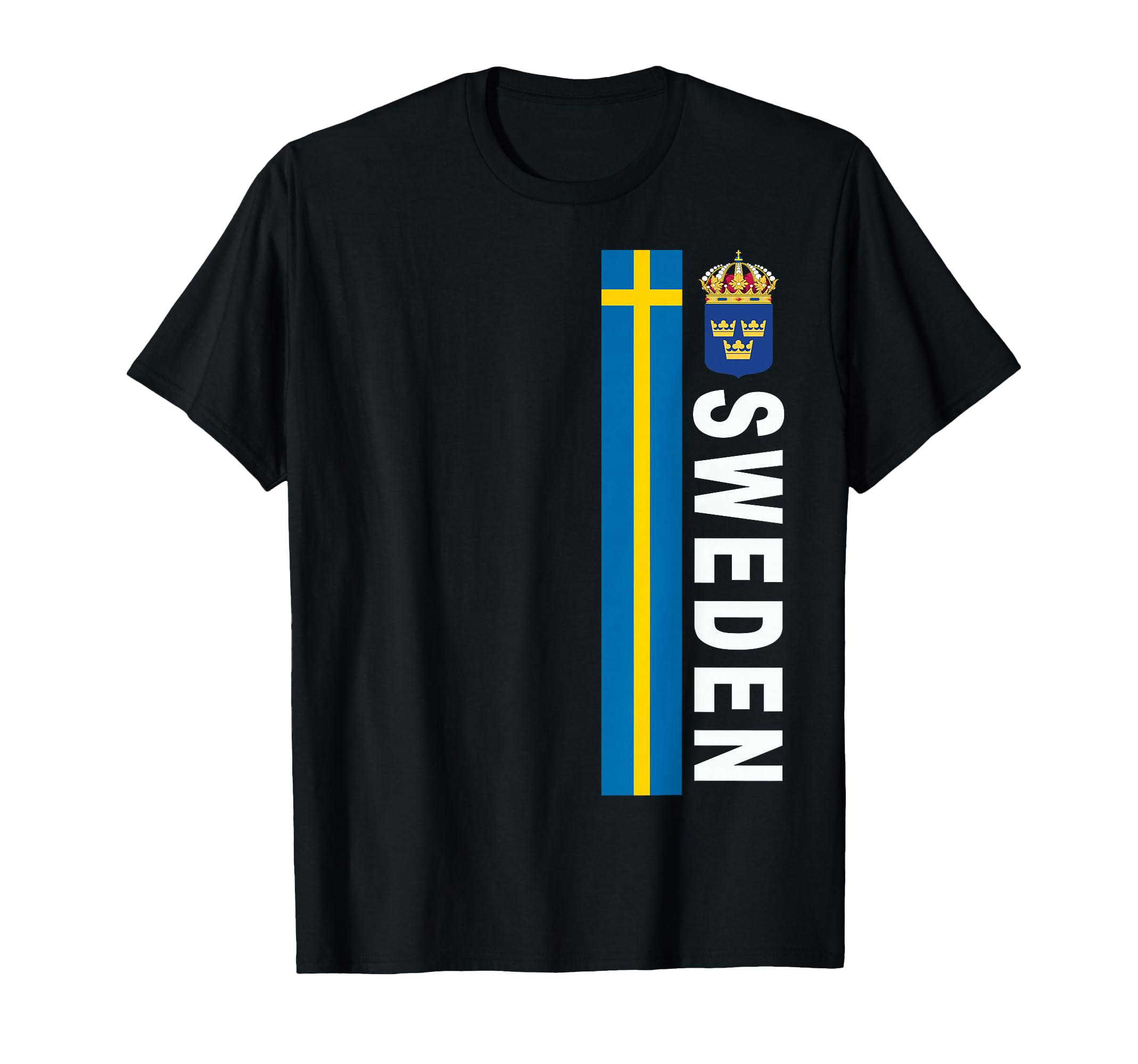 Sweden Soccer Swedish Flag T-Shirt - Novelty Apparel Men Women - T-Shirt, Sweatshirt, Hoodie
