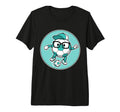 Funny Soccer Ball Character Glasses T-Shirt - Custom Art Print Men Women - T-Shirt, Sweatshirt, Hoodie