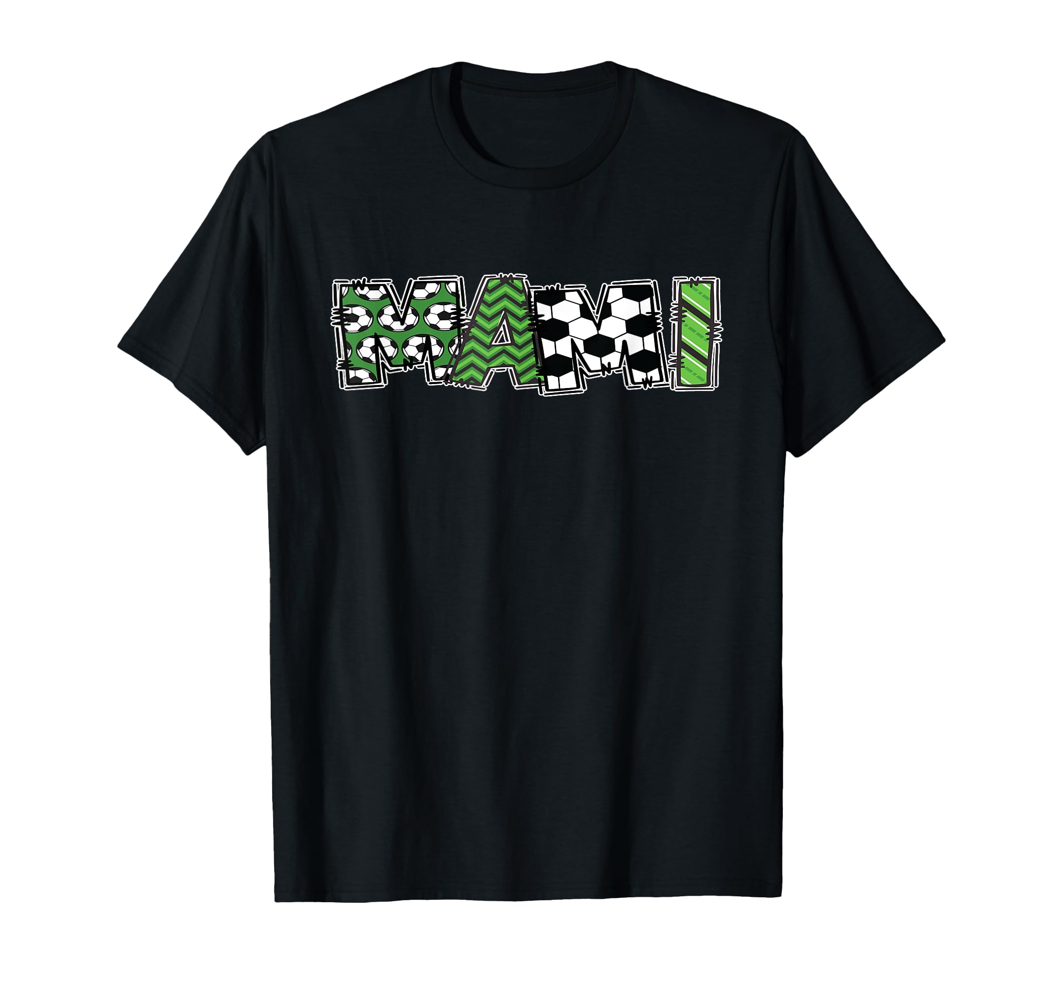 Soccer Mother Mami Birthday Party T-Shirt - Casual Everyday Wear Unisex - T-Shirt, Sweatshirt, Hoodie