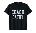 Coach Cathy Custom Football Soccer T-Shirt - Trendy Graphic Unisex - T-Shirt, Sweatshirt, Hoodie