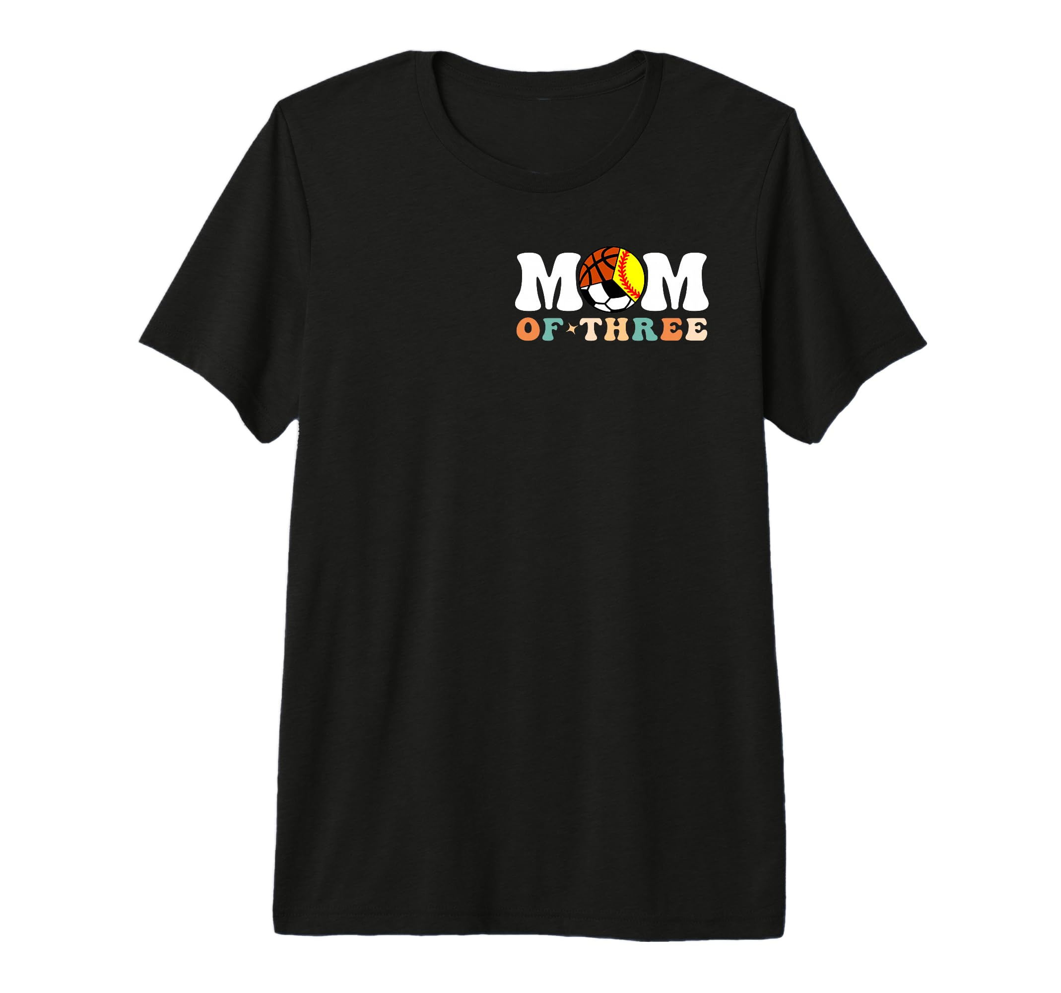 My Softball Soccer Basketball Mom T-Shirt - Fun Novelty Design for Adults - T-Shirt, Sweatshirt, Hoodie