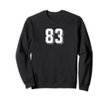 Number 83 80S 90S Soccer Team Sweatshirt - Fun Novelty Design Unisex - T-Shirt, Sweatshirt, Hoodie