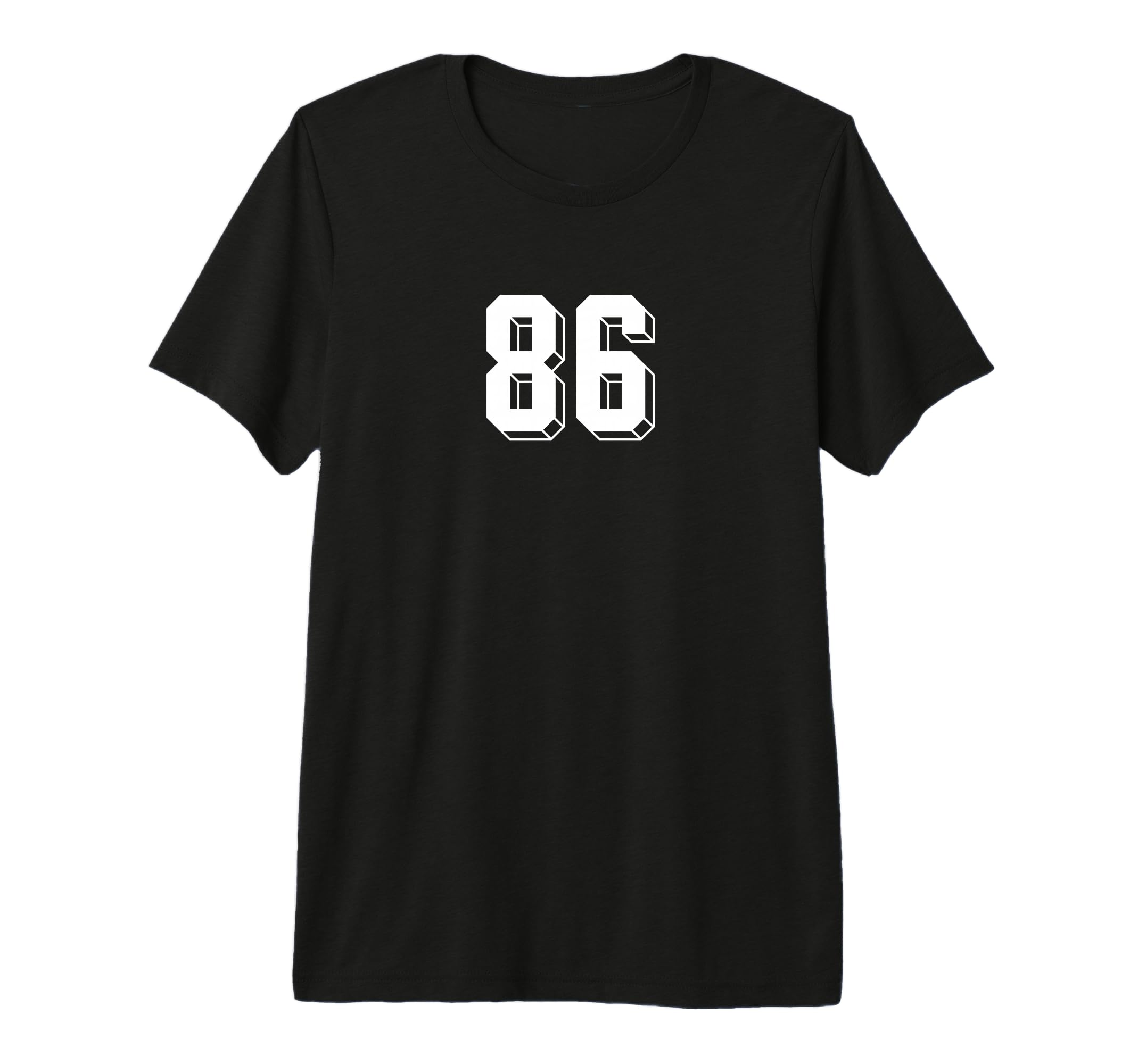Number 86 80S 90S Soccer Team Jersey T-Shirt - Fun Novelty Design Unisex - T-Shirt, Sweatshirt, Hoodie