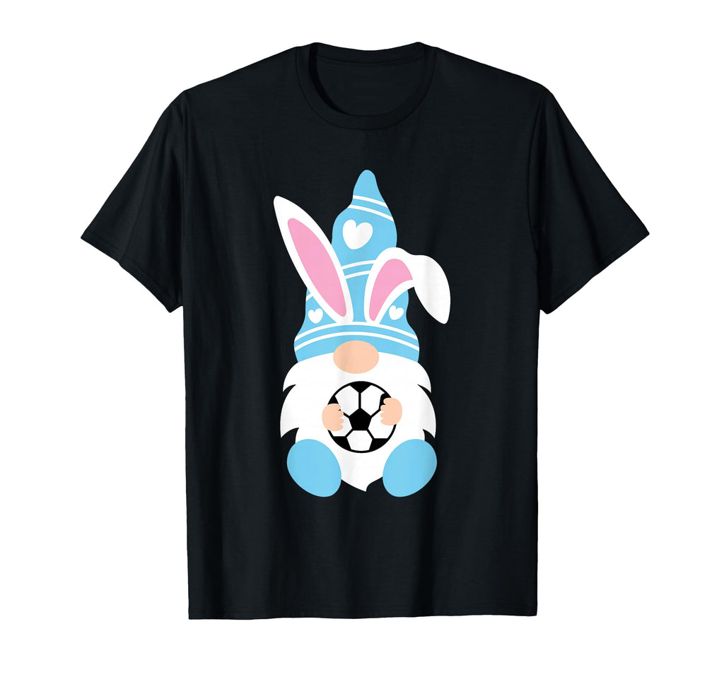 Easter Day Gnome Hug Soccer Easter T-Shirt - Trendy Graphic for Adults - T-Shirt, Sweatshirt, Hoodie