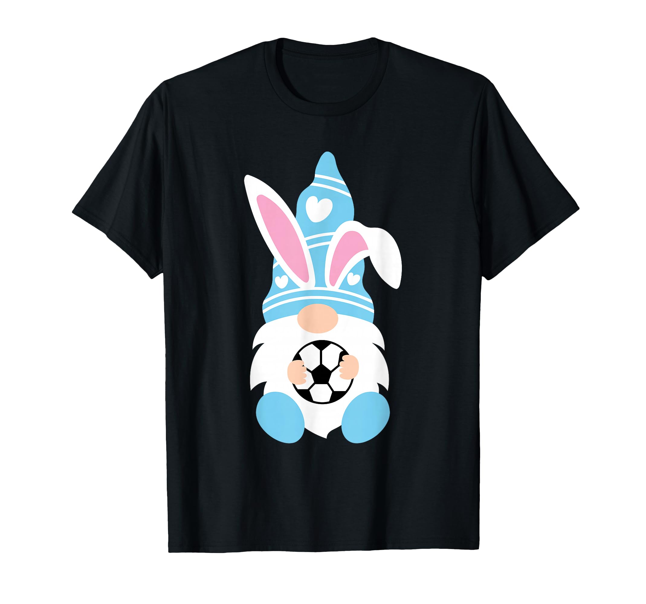 Easter Day Gnome Hug Soccer Easter T-Shirt - Trendy Graphic for Adults - T-Shirt, Sweatshirt, Hoodie