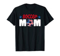 Usa Flag Soccer Ball Us Soccer Mom T-Shirt - Unique Graphic Unisex - T-Shirt, Sweatshirt, Hoodie