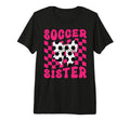 Soccer Sister Coquette Bow Game Day Fun T-Shirt - Streetwear Style Unisex - T-Shirt, Sweatshirt, Hoodie