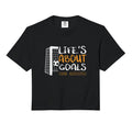 Lifes About Goals And Assists Funny Sweatshirt - Trendy Graphic for Adults - T-Shirt, Sweatshirt, Hoodie