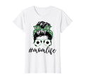 Womens Mom Life Soccer Lover Mothers T-Shirt - Aesthetic Graphic Men Women - T-Shirt, Sweatshirt, Hoodie