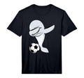 Dabbing Beluga Whale Soccer Lovers T-Shirt - Aesthetic Graphic for Adults - T-Shirt, Sweatshirt, Hoodie