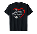 Soccer Grandma Heart Grandma Soccer T-Shirt - Aesthetic Graphic for Adults - T-Shirt, Sweatshirt, Hoodie