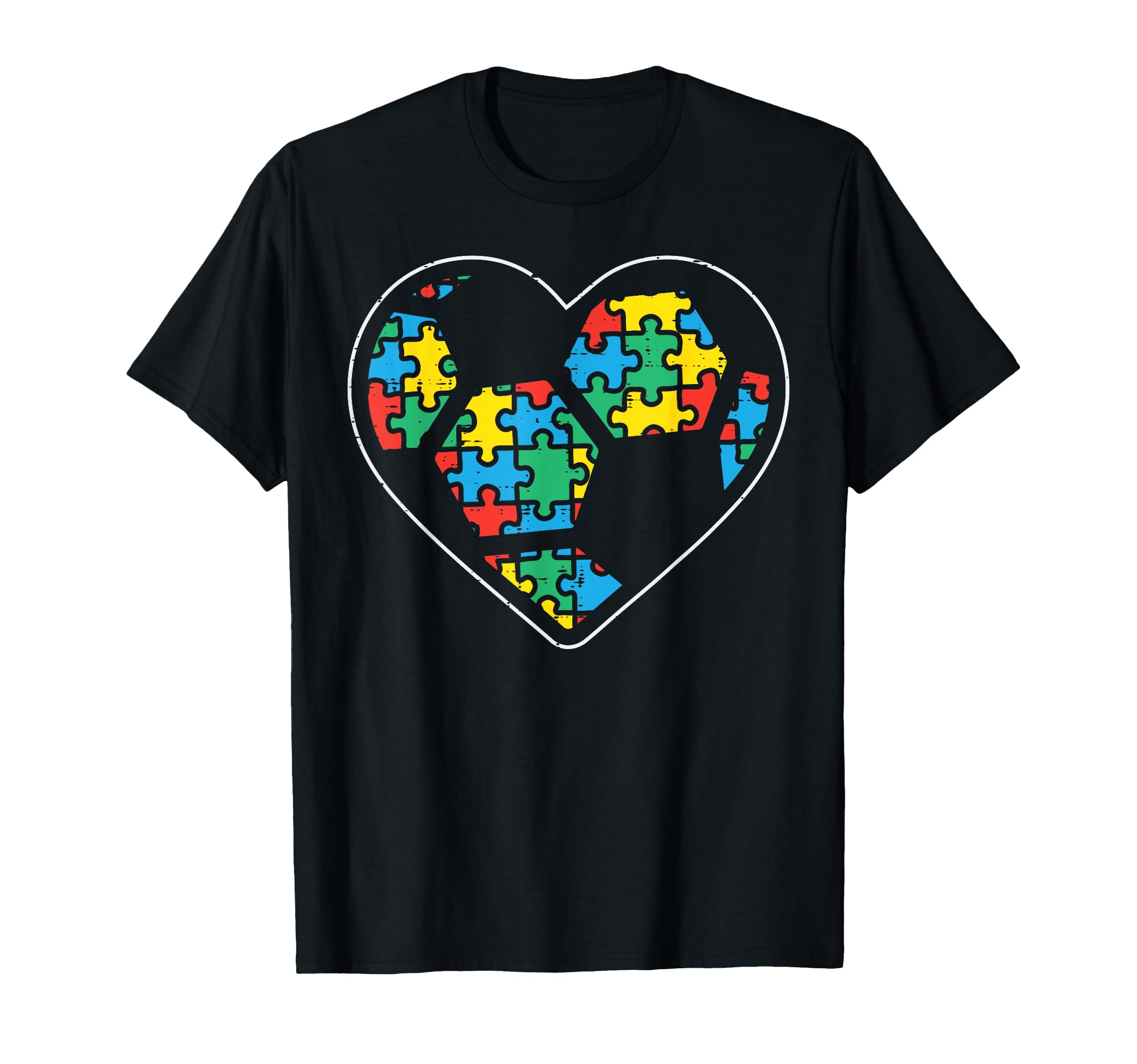 Puzzle Soccer Ball Heart Sport Autism T-Shirt - Fun Novelty Design Unisex - T-Shirt, Sweatshirt, Hoodie