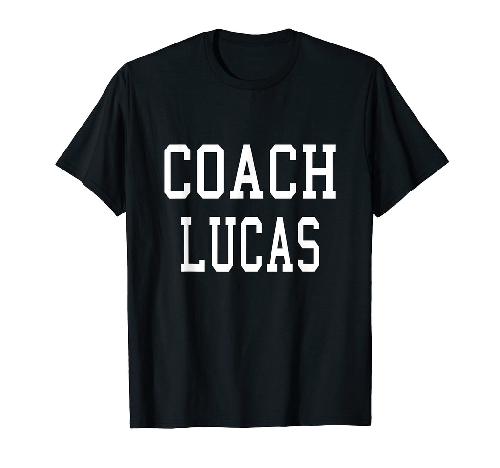 Coach Lucas Custom Football Soccer T-Shirt - Trendy Graphic Unisex - T-Shirt, Sweatshirt, Hoodie