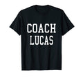 Coach Lucas Custom Football Soccer T-Shirt - Trendy Graphic Unisex - T-Shirt, Sweatshirt, Hoodie