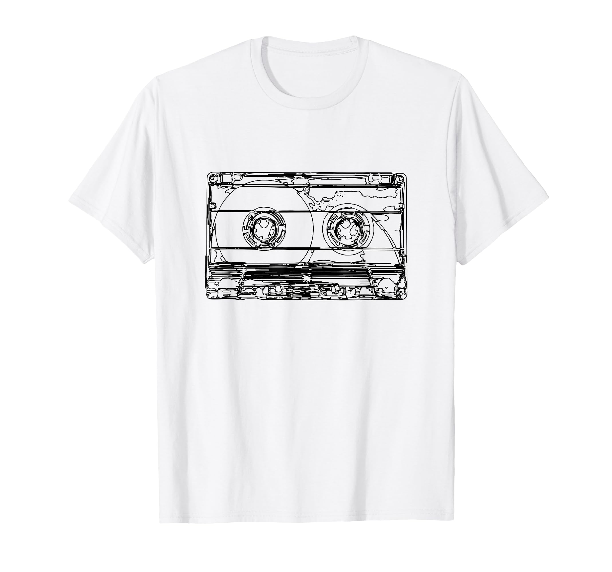 Old School Hip Hop Music Mixtape Cassette T-Shirt - Novelty Apparel Unisex - T-Shirt, Sweatshirt, Hoodie