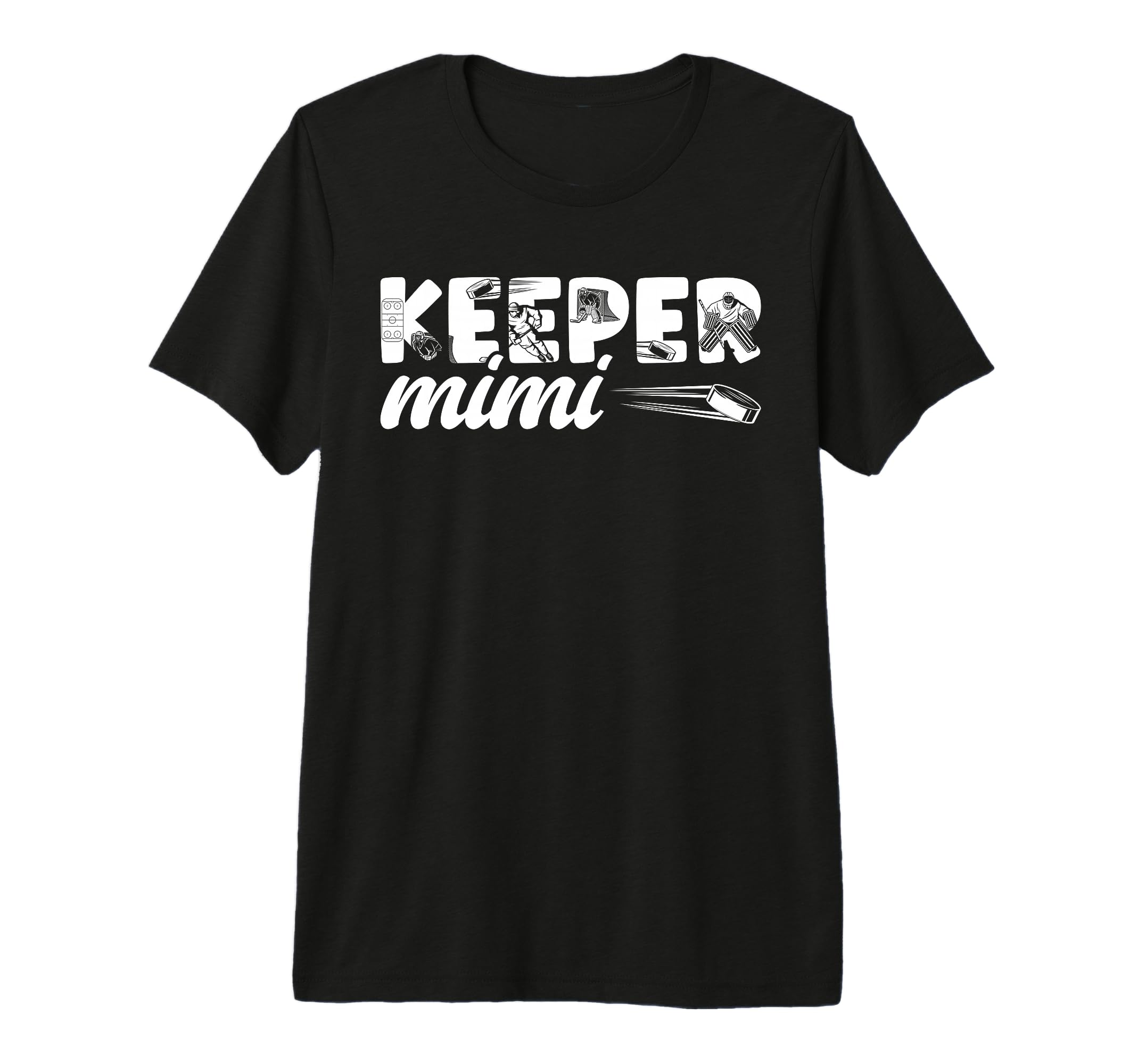 Ice Hockey Keeper Mimi Ice Hockey T-Shirt - Fun Novelty Design Men Women - T-Shirt, Sweatshirt, Hoodie