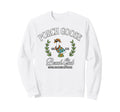 Porch Goose Beach Club Goose Sweatshirt - Fun Novelty Design Men Women - T-Shirt, Sweatshirt, Hoodie