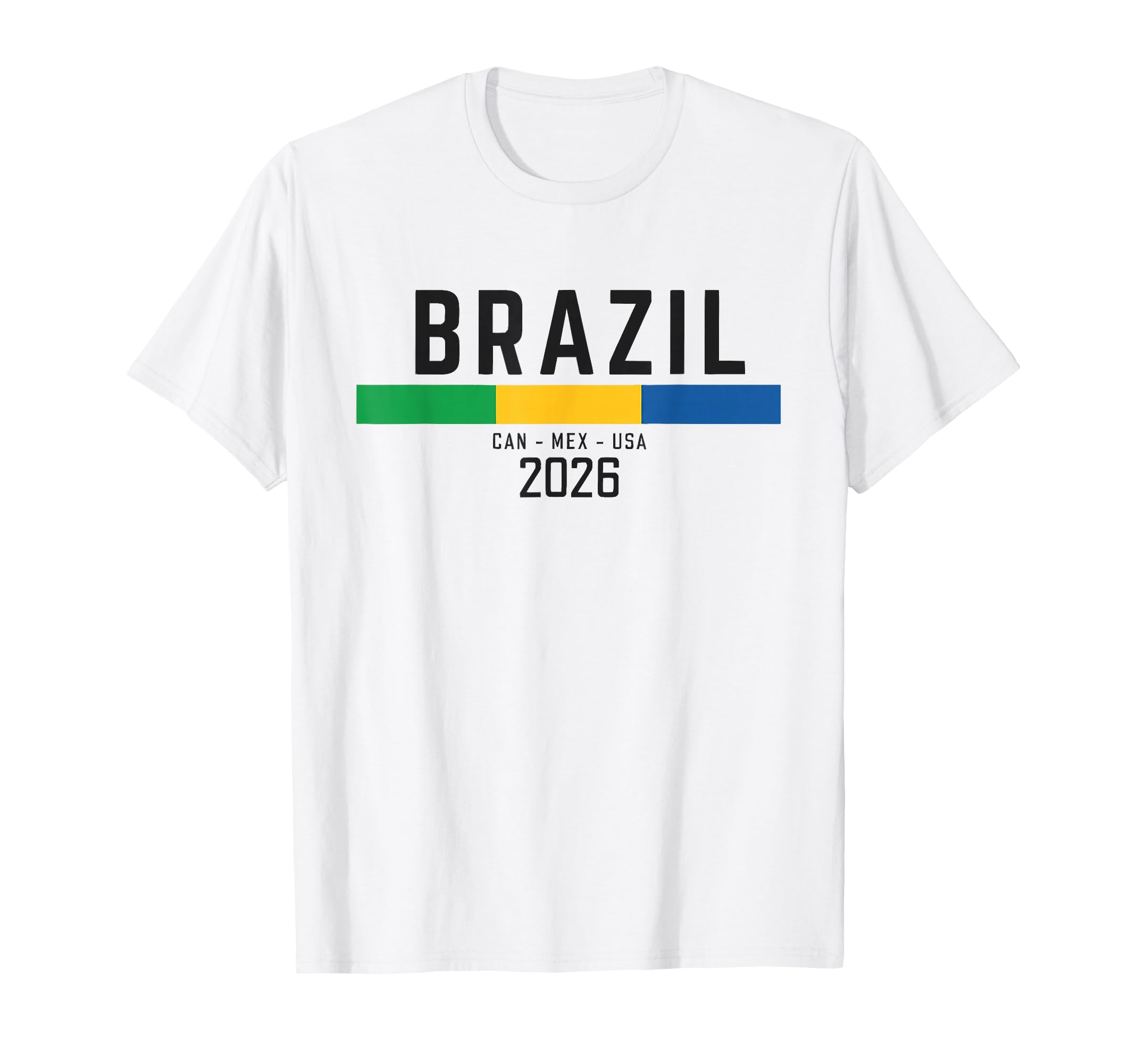 Brazil Flag Brazilian Football Soccer T-Shirt - Minimalist Print Men Women - T-Shirt, Sweatshirt, Hoodie