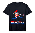 Hrvatska Croatia Croatian Soccer Team T-Shirt - Trendy Graphic Men Women - T-Shirt, Sweatshirt, Hoodie