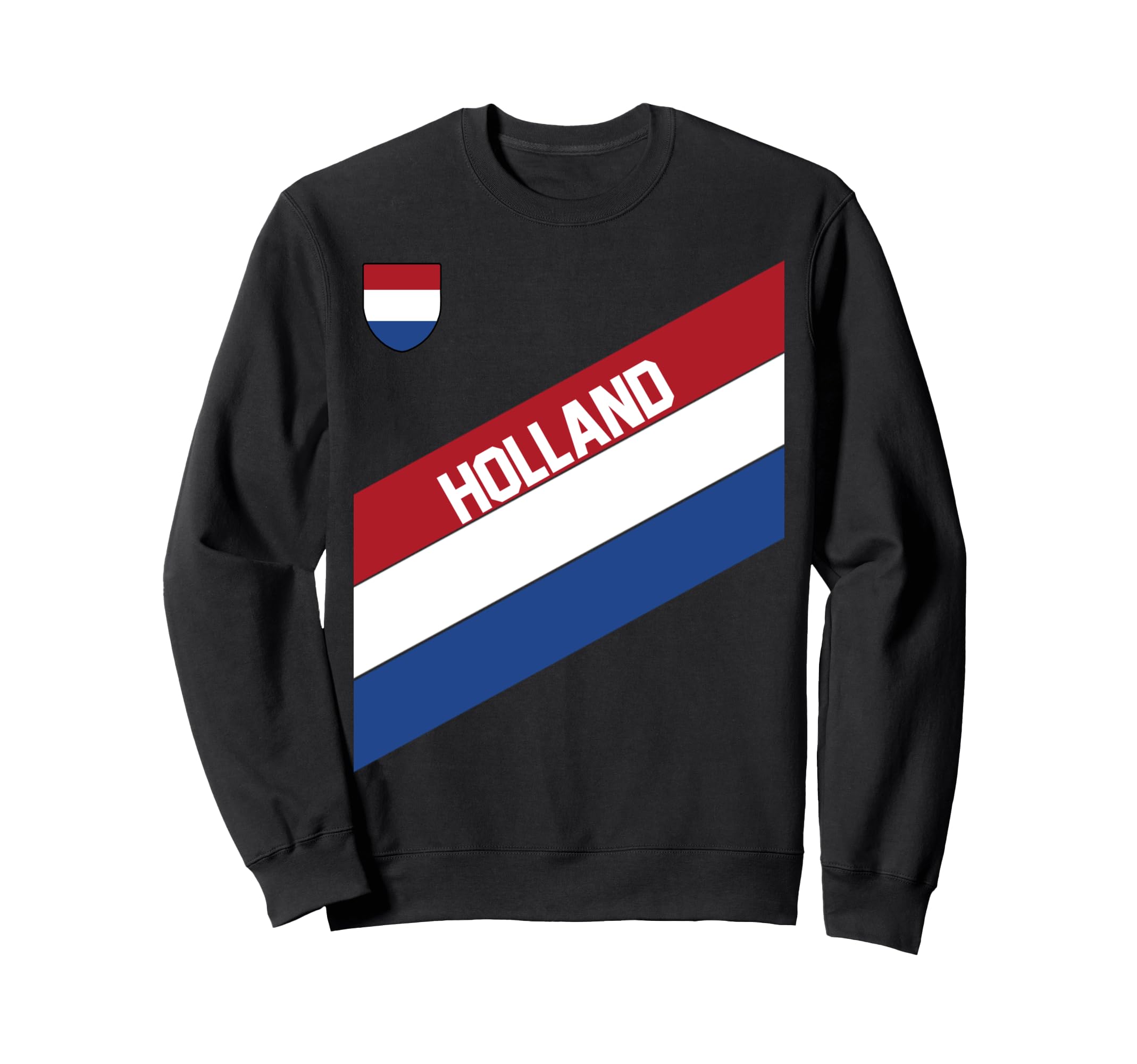 Holland Netherlands Orange Sweatshirt - Casual Everyday Wear Unisex - T-Shirt, Sweatshirt, Hoodie