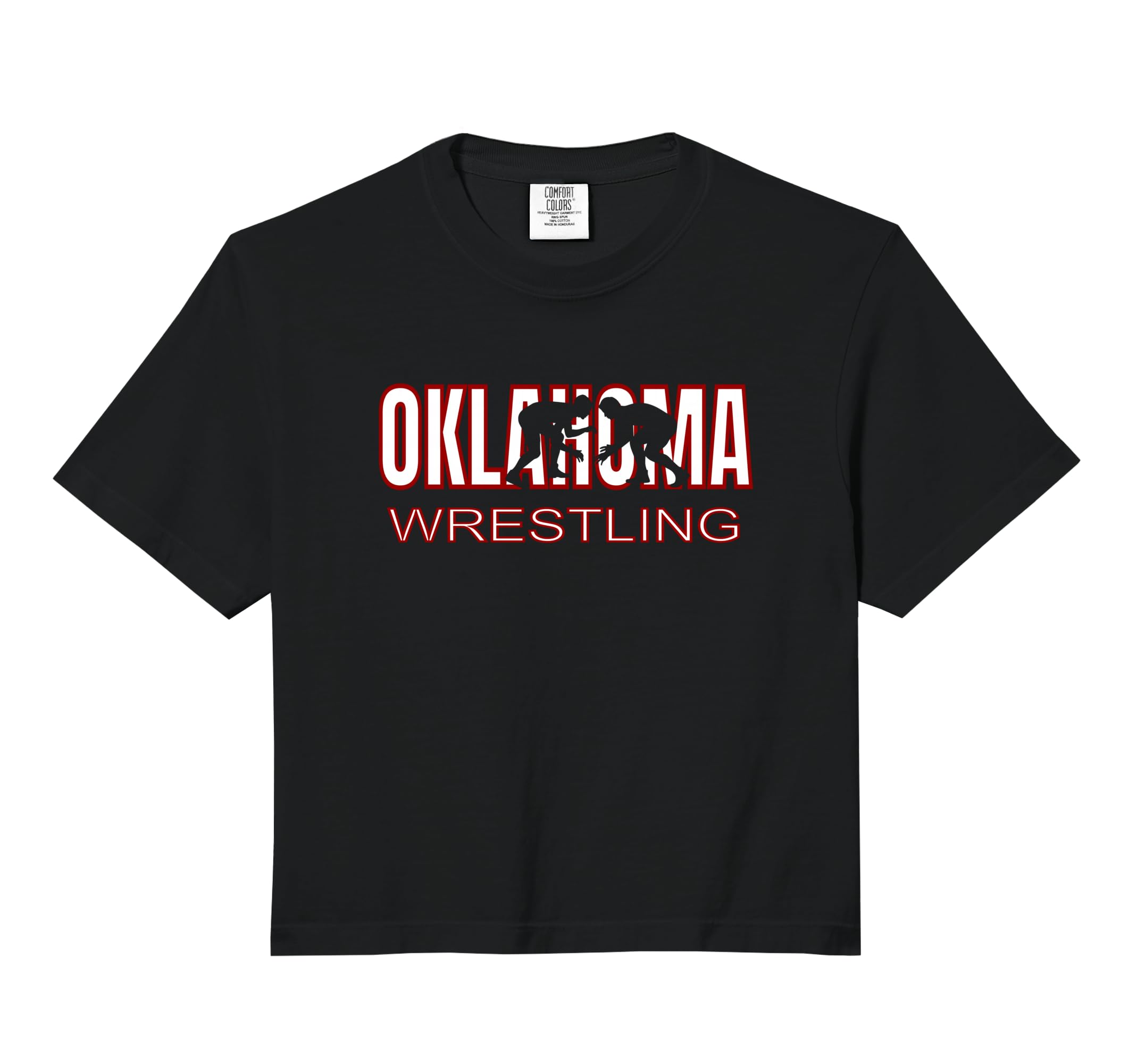 Oklahoma Wrestling Freestyle Wrestler T-Shirt - Minimalist Print Men Women - T-Shirt, Sweatshirt, Hoodie