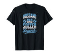 Husband Dad Soccer Legend Soccer Fathers T-Shirt - Custom Art Print Unisex - T-Shirt, Sweatshirt, Hoodie