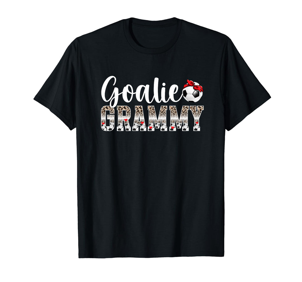 Soccer Goalie Grammy Leopard Soccer T-Shirt - Casual Everyday Wear Unisex - T-Shirt, Sweatshirt, Hoodie