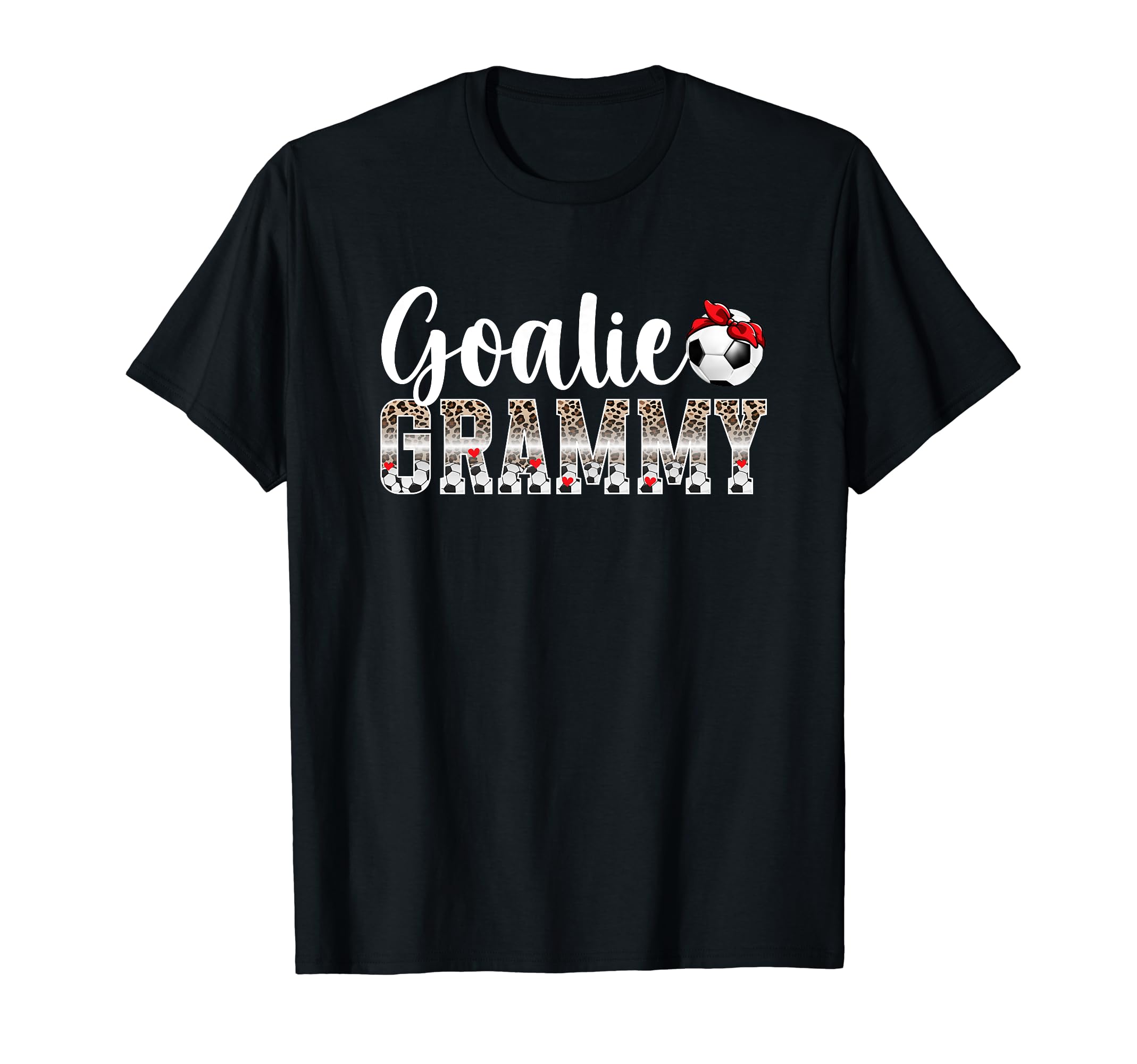 Soccer Goalie Grammy Leopard Soccer T-Shirt - Casual Everyday Wear Unisex - T-Shirt, Sweatshirt, Hoodie