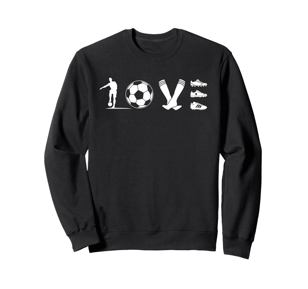 Soccer Love Gift Football Player Sweatshirt - Custom Art Print for Adults - T-Shirt, Sweatshirt, Hoodie