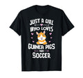 Just Who Loves Guinea Pigs And Soccer T-Shirt - Unique Graphic for Adults - T-Shirt, Sweatshirt, Hoodie