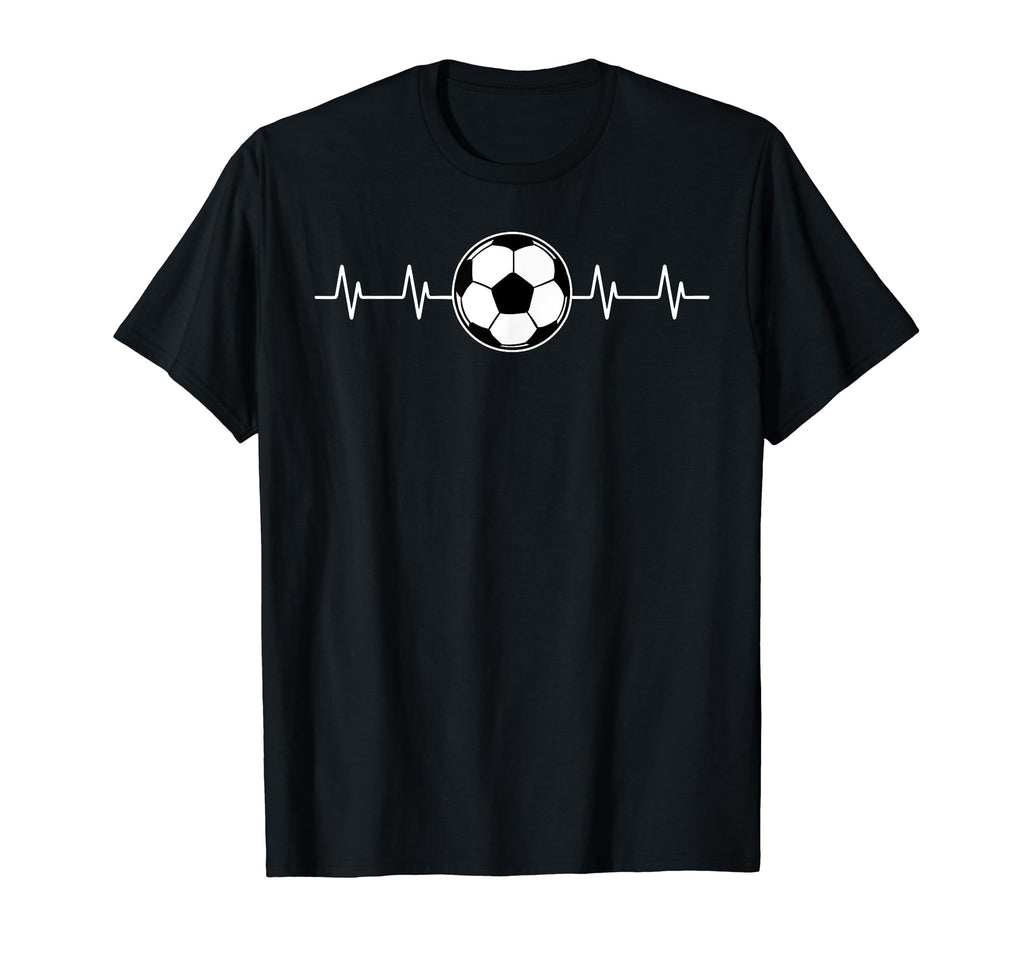 Soccer Heartbeat Player Goalie Game T-Shirt - Trendy Graphic Men Women - T-Shirt, Sweatshirt, Hoodie