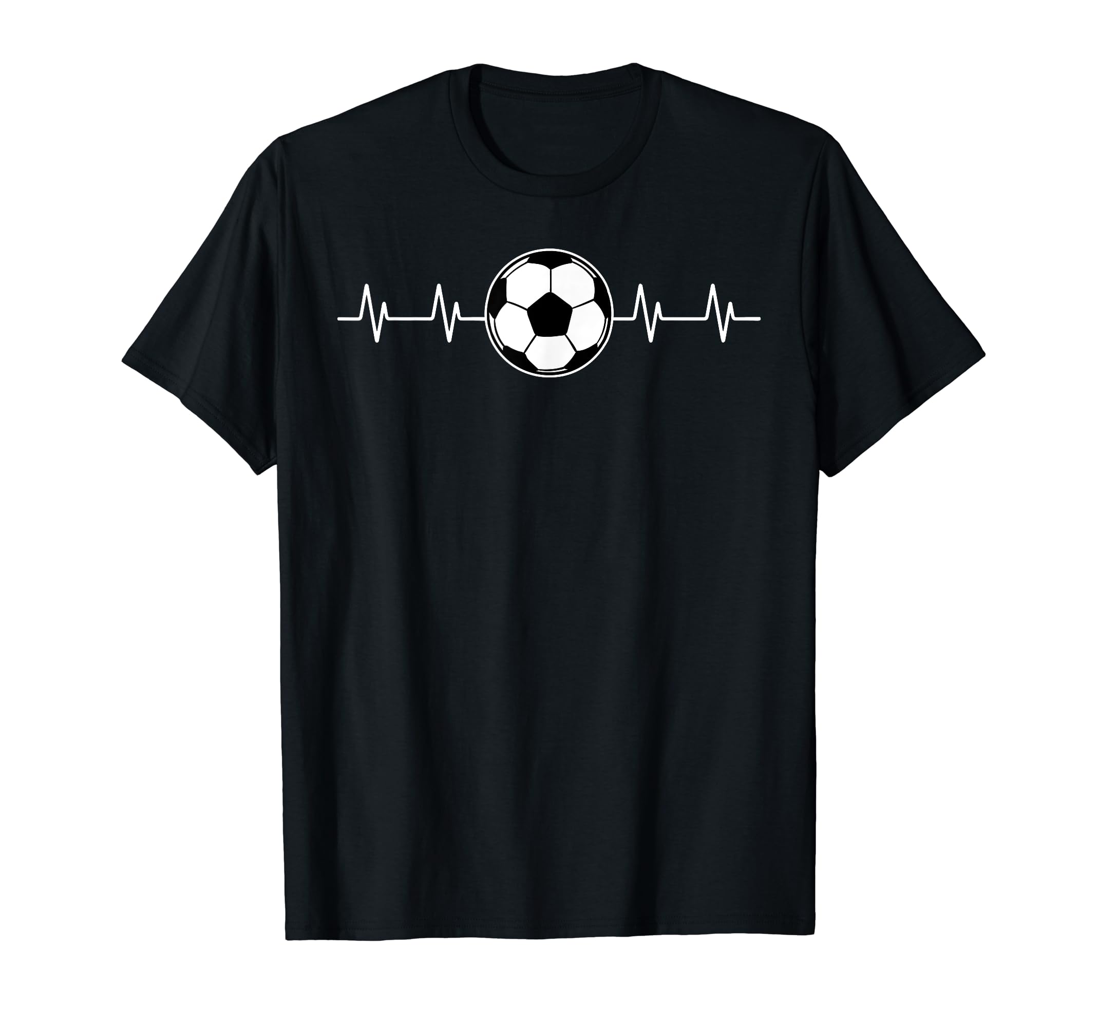 Soccer Heartbeat Player Goalie Game T-Shirt - Trendy Graphic Men Women - T-Shirt, Sweatshirt, Hoodie