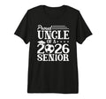 Proud Uncle 2026 Senior Soccer T-Shirt - Custom Art Print for Adults - T-Shirt, Sweatshirt, Hoodie