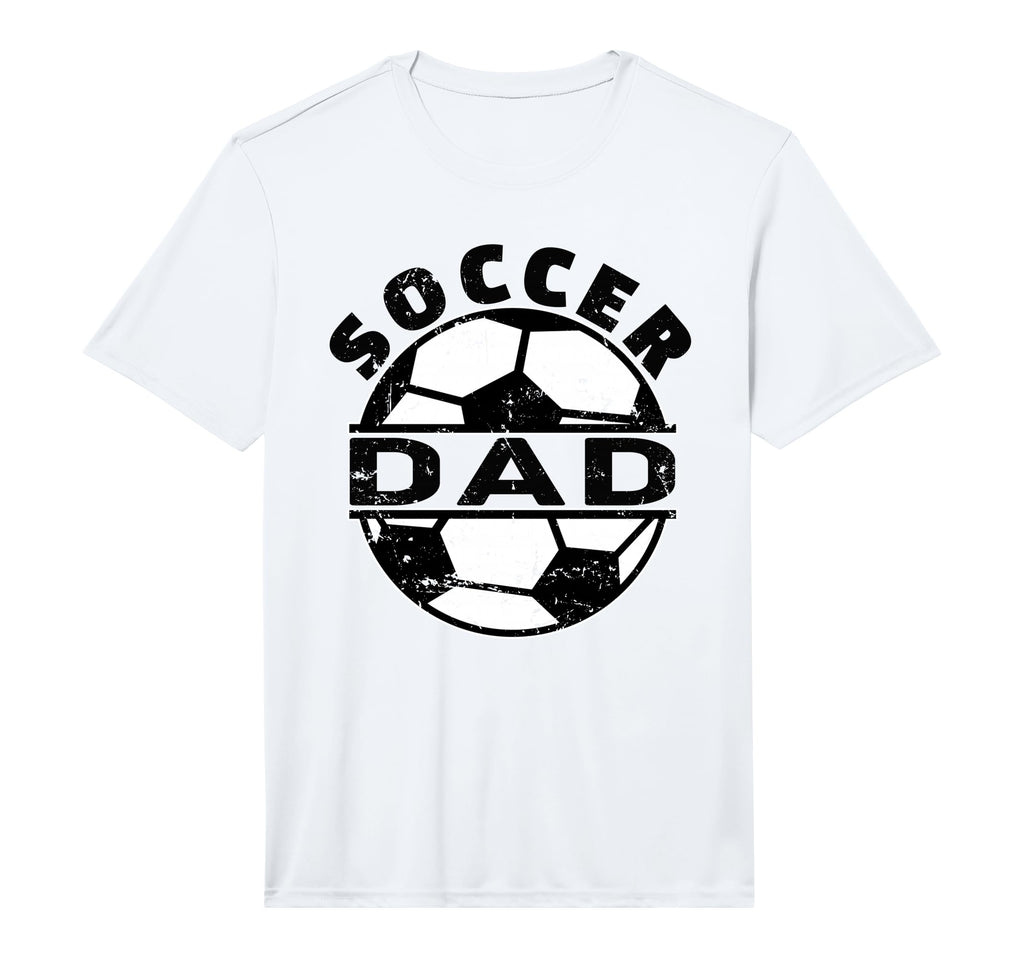 Mens Soccer Dad Performance T-Shirt - Minimalist Print for Adults - T-Shirt, Sweatshirt, Hoodie