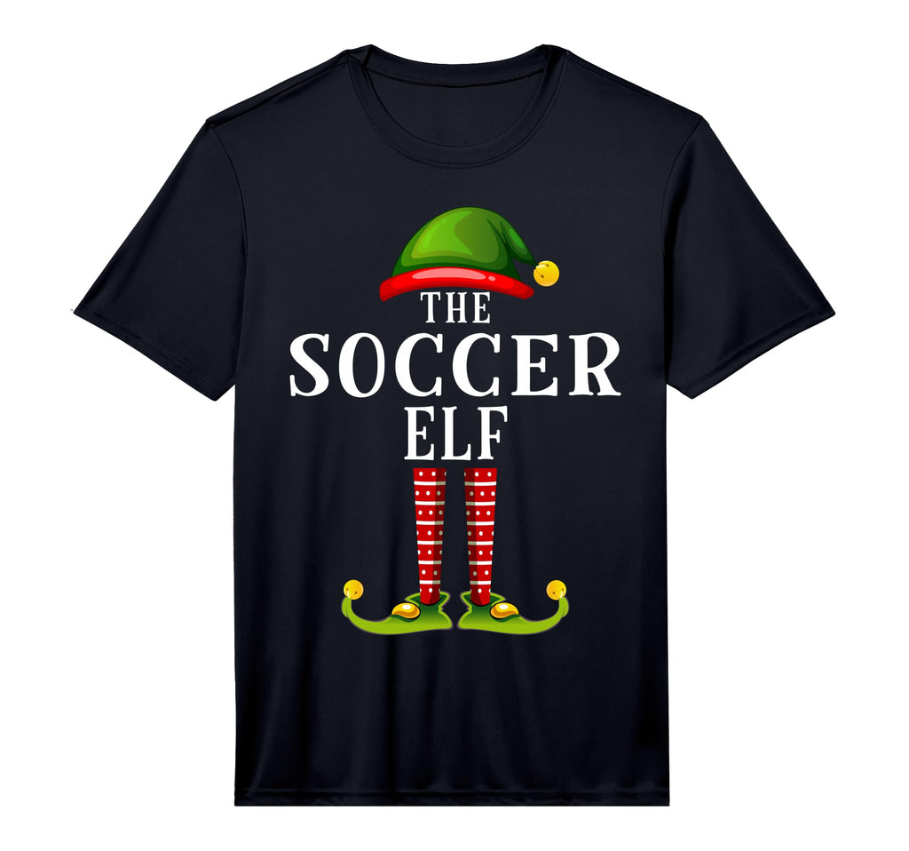 Mens Soccer Elf Matching Family Group T-Shirt - Graphic Print Men Women - T-Shirt, Sweatshirt, Hoodie