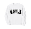 Nashville Tennessee Sports College Sweatshirt - Minimalist Print Unisex - T-Shirt, Sweatshirt, Hoodie