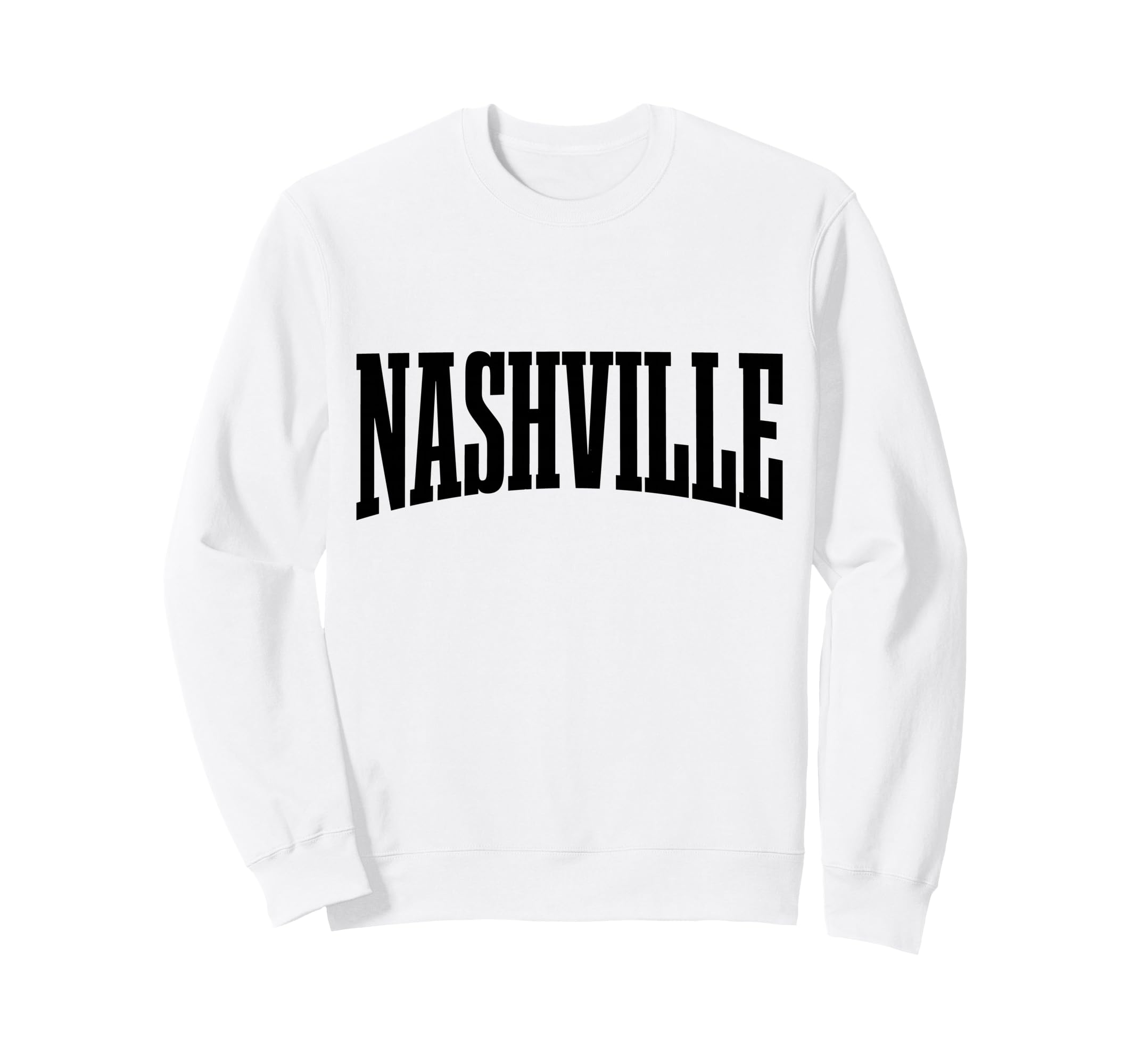 Nashville Tennessee Sports College Sweatshirt - Minimalist Print Unisex - T-Shirt, Sweatshirt, Hoodie