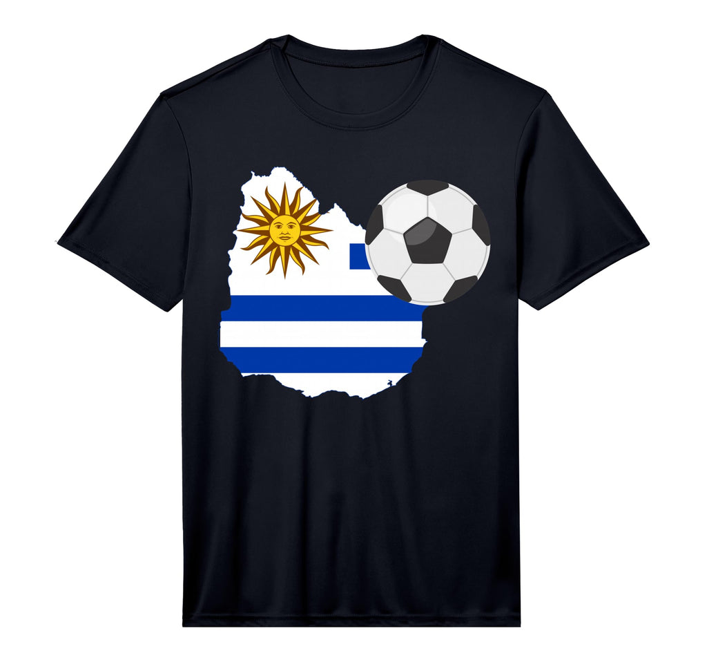 Uruguay Football Fun Uruguay Soccer Fun T-Shirt - Custom Art Print Unisex - T-Shirt, Sweatshirt, Hoodie