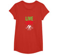 Live Love Soccer Inspiring Sports Fan T-Shirt - Novelty Apparel for Adults - T-Shirt, Sweatshirt, Hoodie