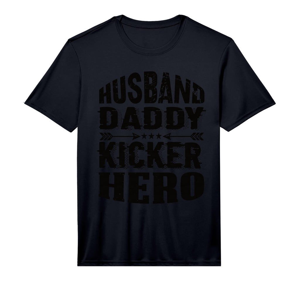 Mens Husband Daddy Kicker Hero T-Shirt - Casual Everyday Wear Unisex - T-Shirt, Sweatshirt, Hoodie