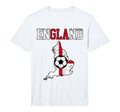 England Flag England Football Soccer Fan T-Shirt - Graphic Print Unisex - T-Shirt, Sweatshirt, Hoodie