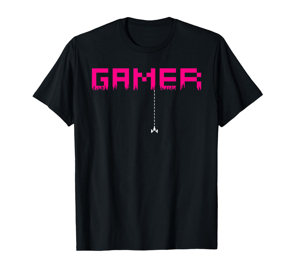 Gamer Pixel Old School Arcade T-Shirt - Aesthetic Graphic for Adults - T-Shirt, Sweatshirt, Hoodie