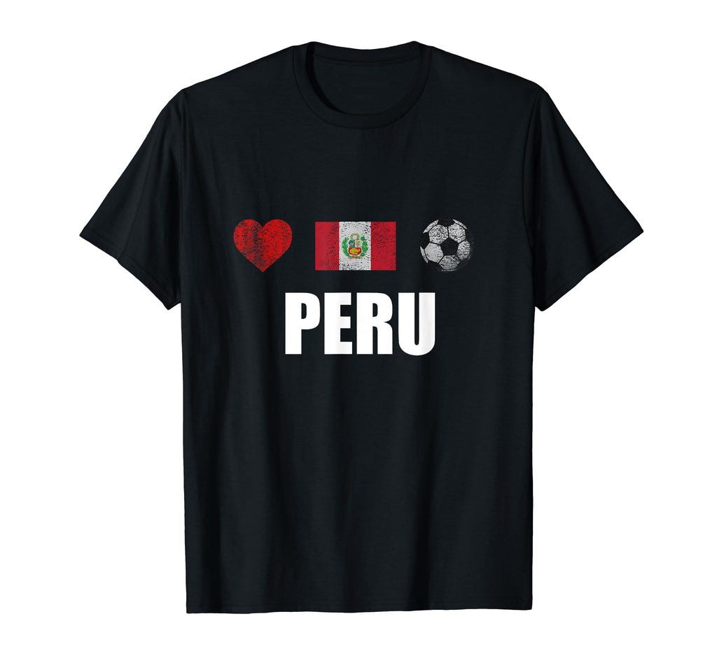 Peru Football Peru Soccer Jersey T-Shirt - Casual Everyday Wear Men Women - T-Shirt, Sweatshirt, Hoodie