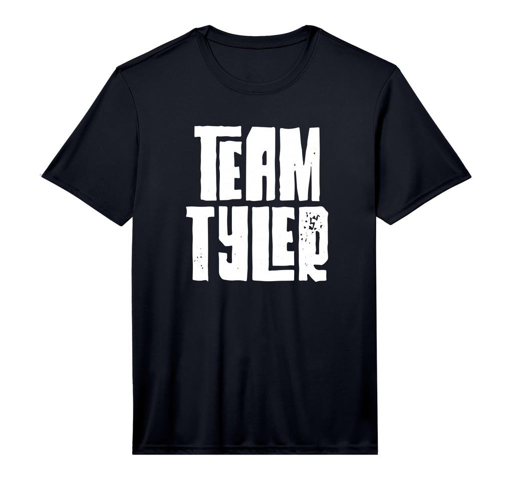 Team Tyler Son Grandson Husband Dad T-Shirt - Minimalist Print Men Women - T-Shirt, Sweatshirt, Hoodie