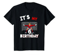 Its My 6Th Birthday 6 Year Old T-Shirt - Minimalist Print for Adults - T-Shirt, Sweatshirt, Hoodie