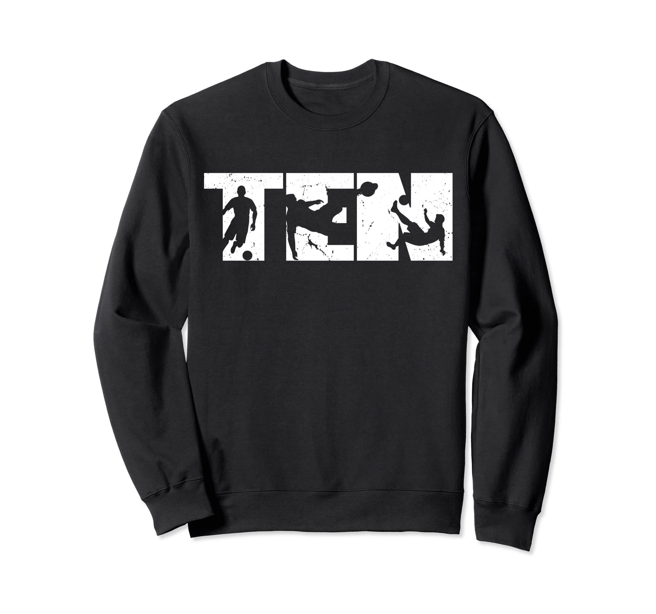 10Th Birthday Soccer 10 Years Sweatshirt - Casual Everyday Wear for Adults - T-Shirt, Sweatshirt, Hoodie