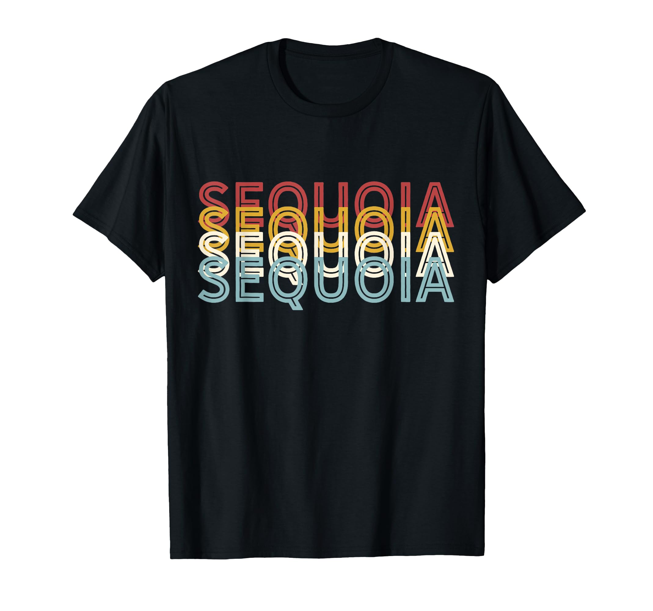 70S Usa Sequoia National Park T-Shirt - Custom Art Print for Adults - T-Shirt, Sweatshirt, Hoodie